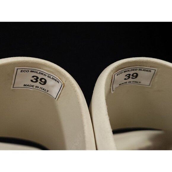 Heron Preston Eco Molded Slides Size 39 US 9 Women's Off-White - Picture 8 of 12